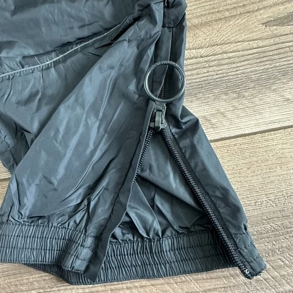 Off-White Black Joggers with Yellow Logo
